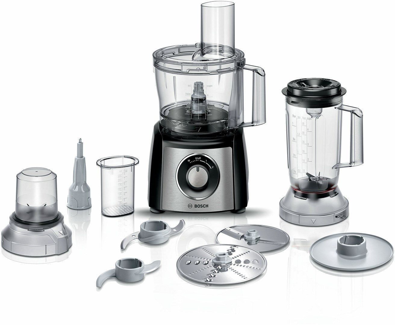 Bosch MCM3501M Food Processor 800W 2.3 L Black