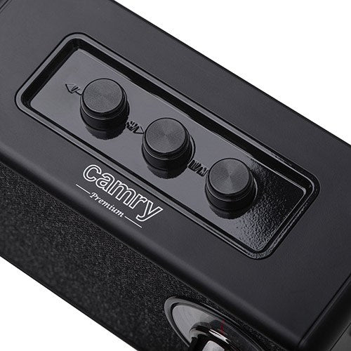 Camry CR 1902B Bluetooth Speaker with FM Radio - Black