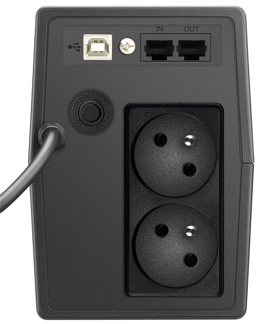 PowerWalker VI 600 SCL FR Line-Interactive UPS 0.6 kVA 360 W 2 AC outlets