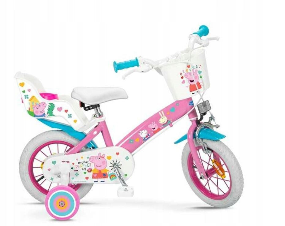TOIMSA children's bicycle 12  Swinka Peppa pink