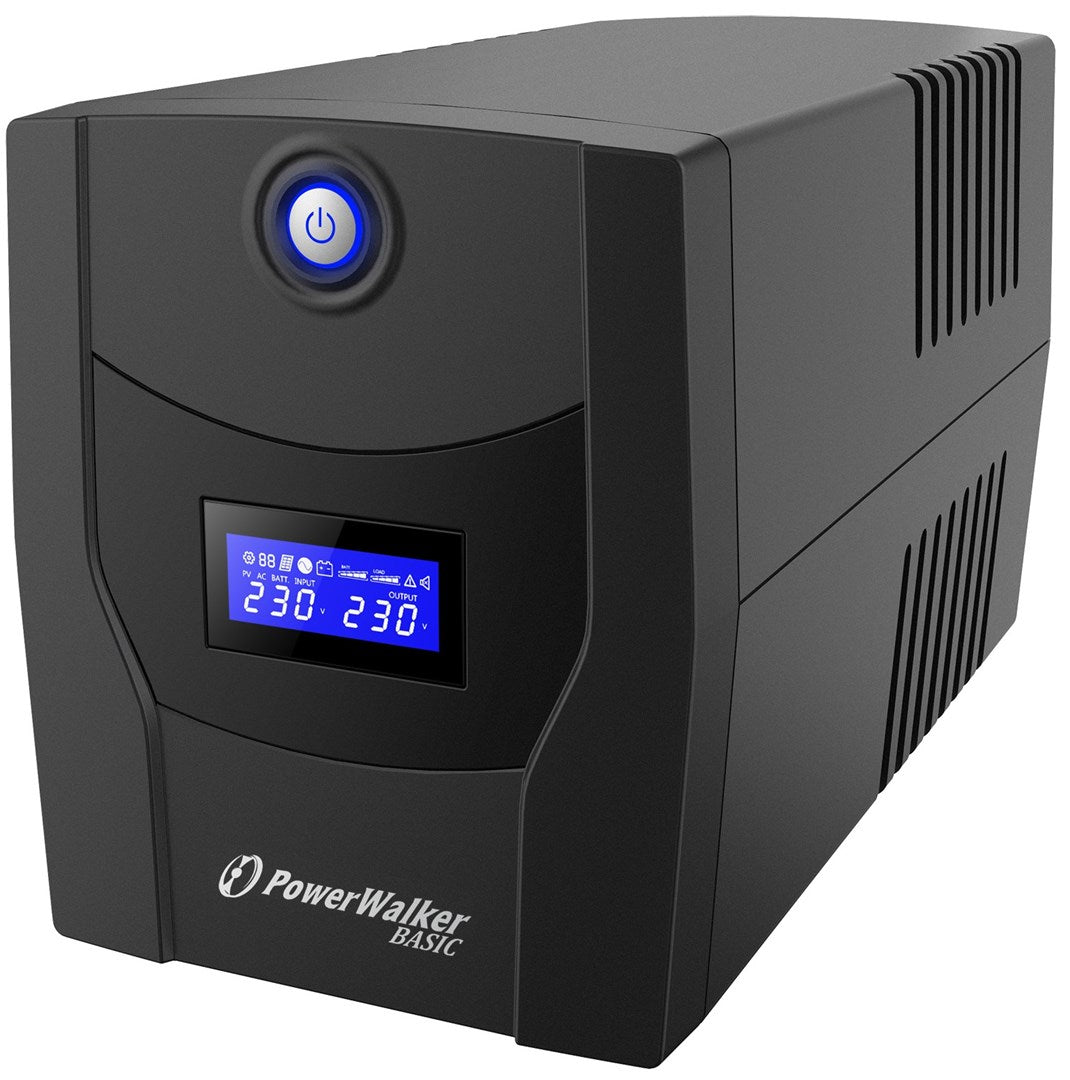 BlueWalker PowerWalker Basic VI 1500 STL FR - USV - Wechselstrom 162 900 Watt - 1500 VA - 7,2 Ah - USB - Ausgangsanschlüsse: 4 (10121082)