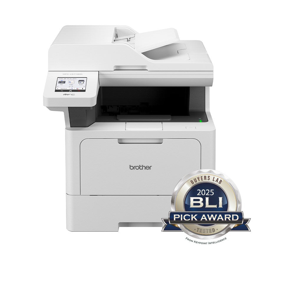 Brother Multifunction Printer MFC-L5710DW - 48 ppm, 1200 x 1200 DPI, Duplex, Wi-Fi, Windows 10/11