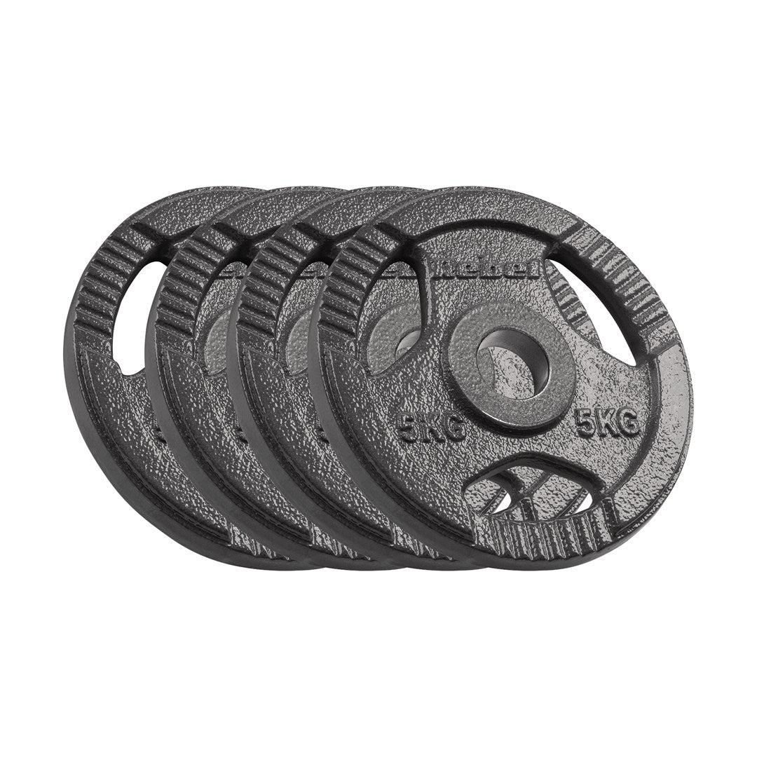 Olympic weight 4x5kg hole 51mm disc handles
