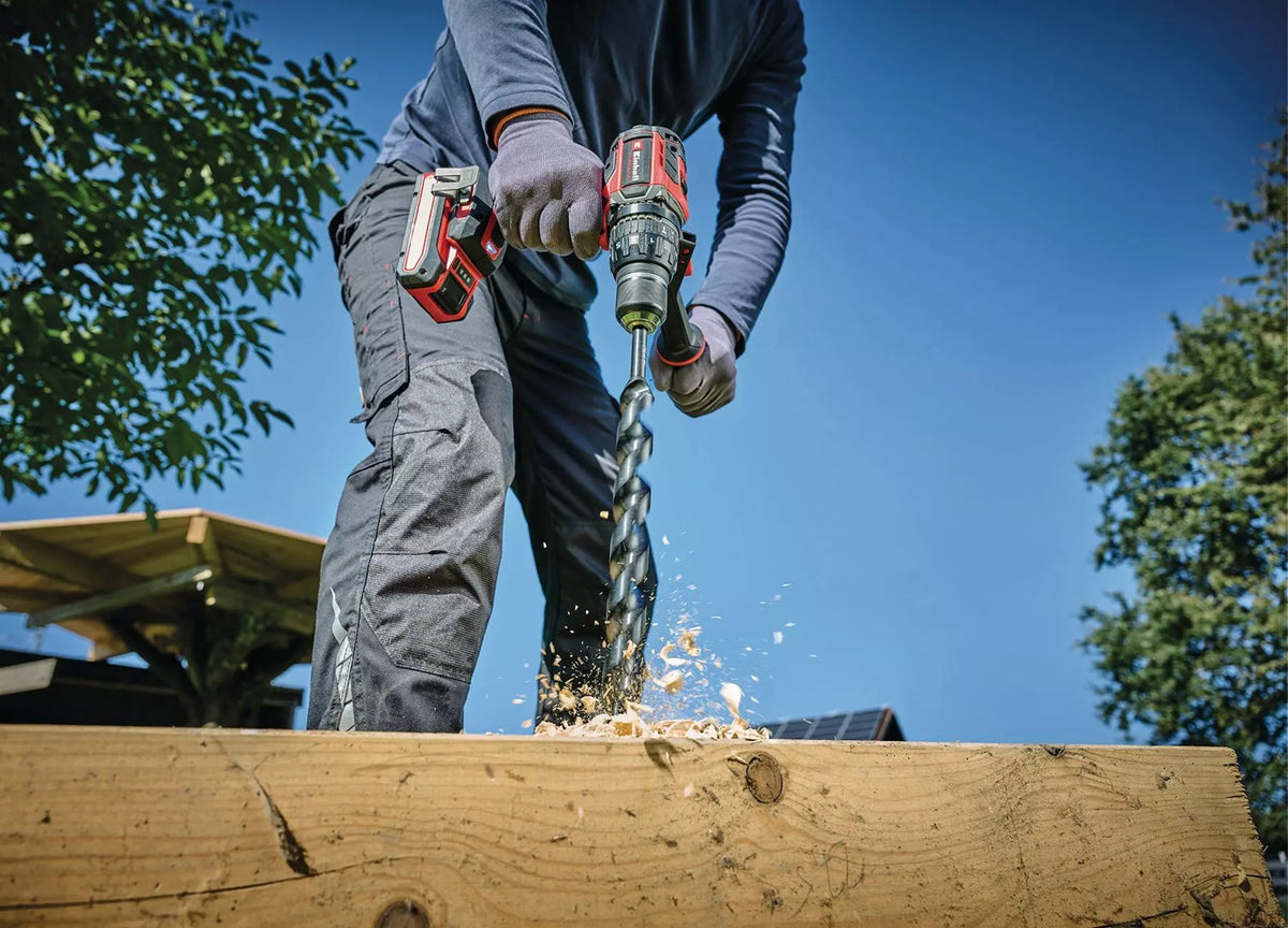 Einhell Power X-Change TP-CD 18/120 Li-i BL - Solo 2-speed cordless impact drill/driver without charger, without battery (4514310)