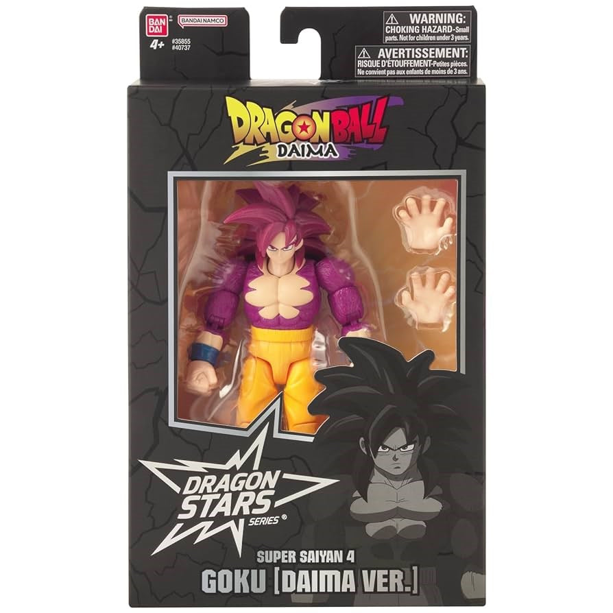 DRAGON BALL DRAGON STARS - GOKU SSJ 4 DAIMA