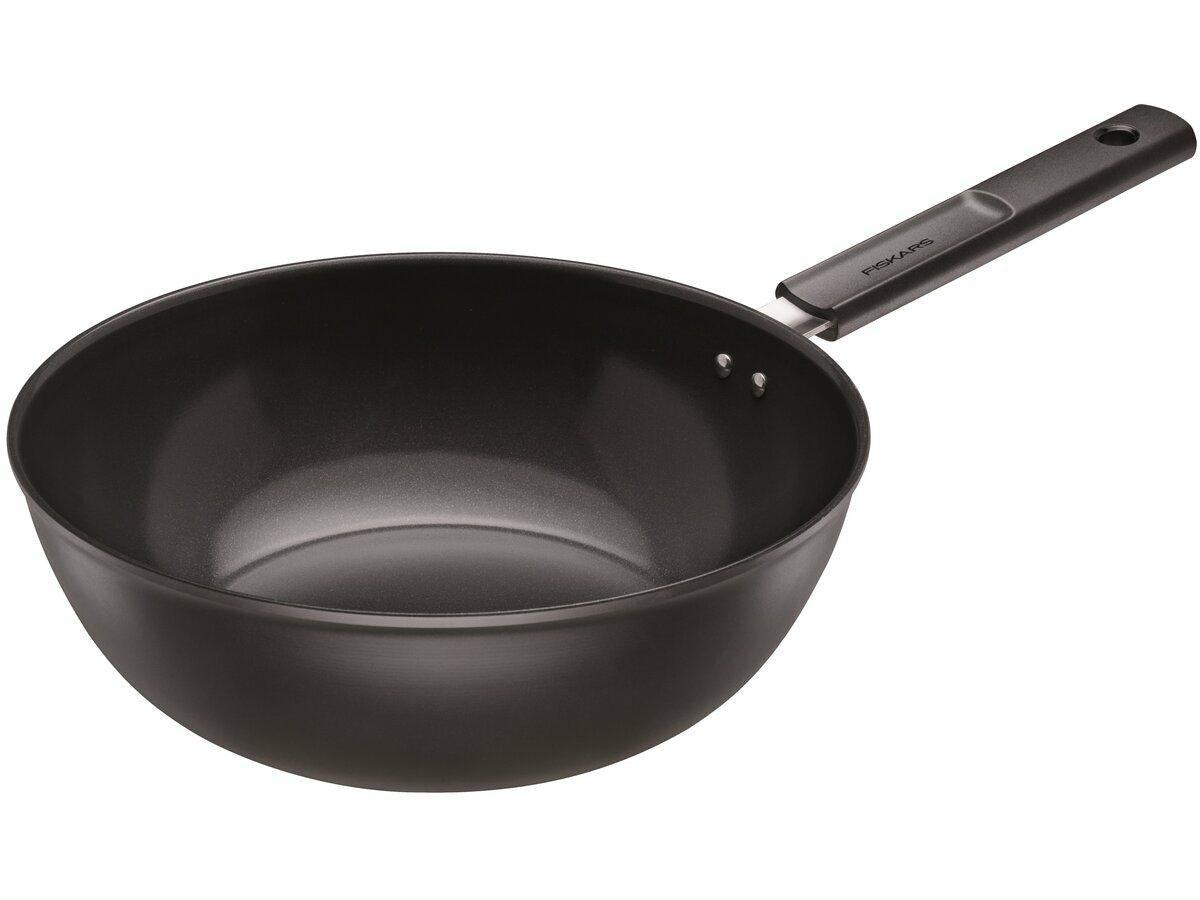 Fiskars Wok 28 cm 4.5 L Non-Stick Coating Model 1078384