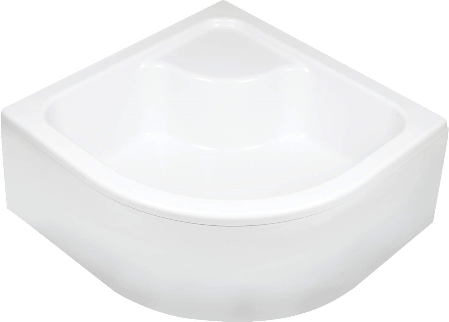 Acrylic shower tray 80x80 cm - deep