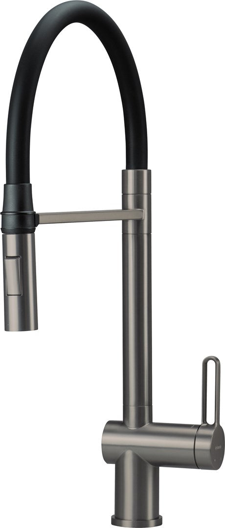Deante Kitchen Faucet with Flexible Spout, 2 Stream Types, BRM D72M