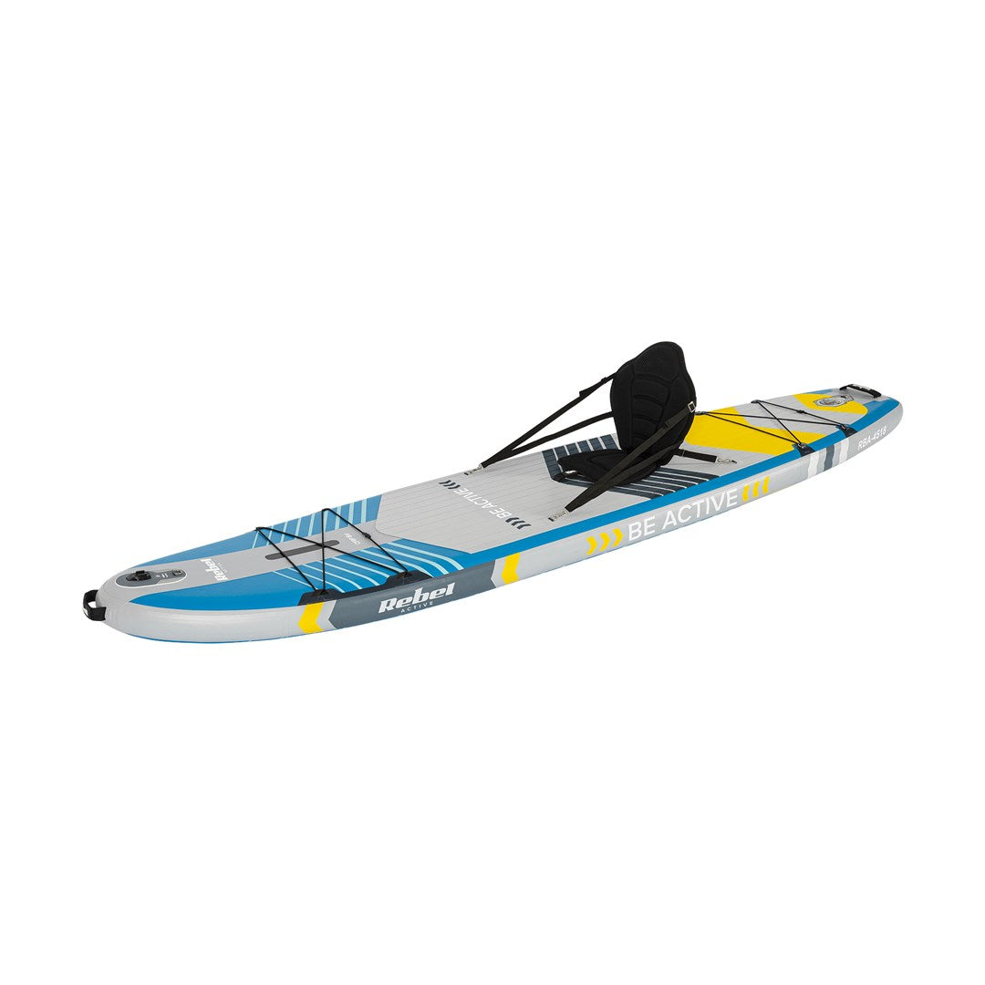 Rebel Inflatable SUP Board PRO Blue RBA-4518-BL Weight: 17300 g Max Capacity: 220 kg