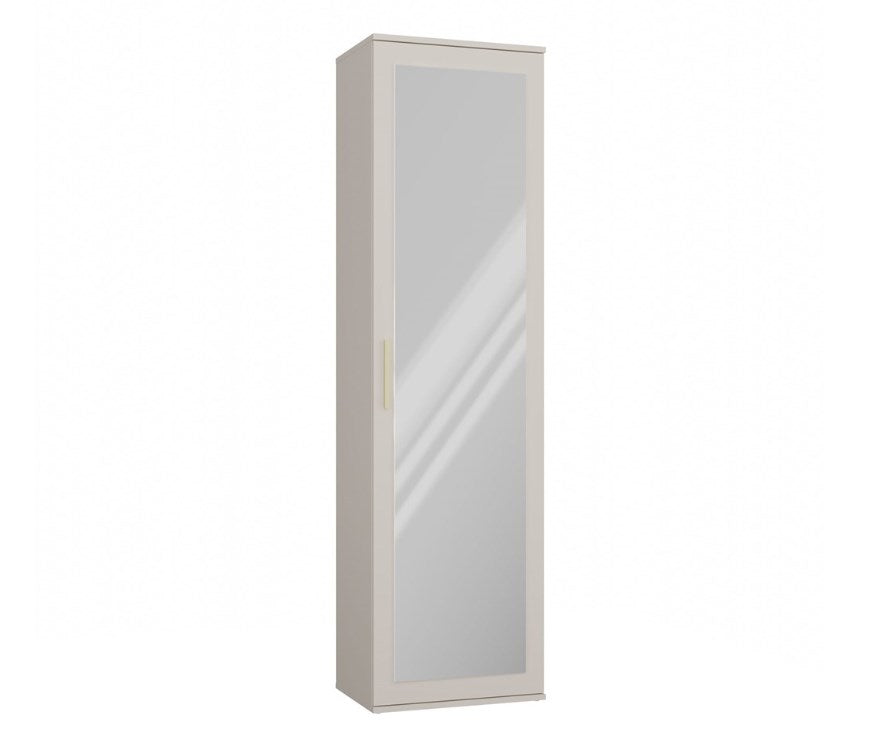 DUO Wardrobe with Mirror - Cashmere Color