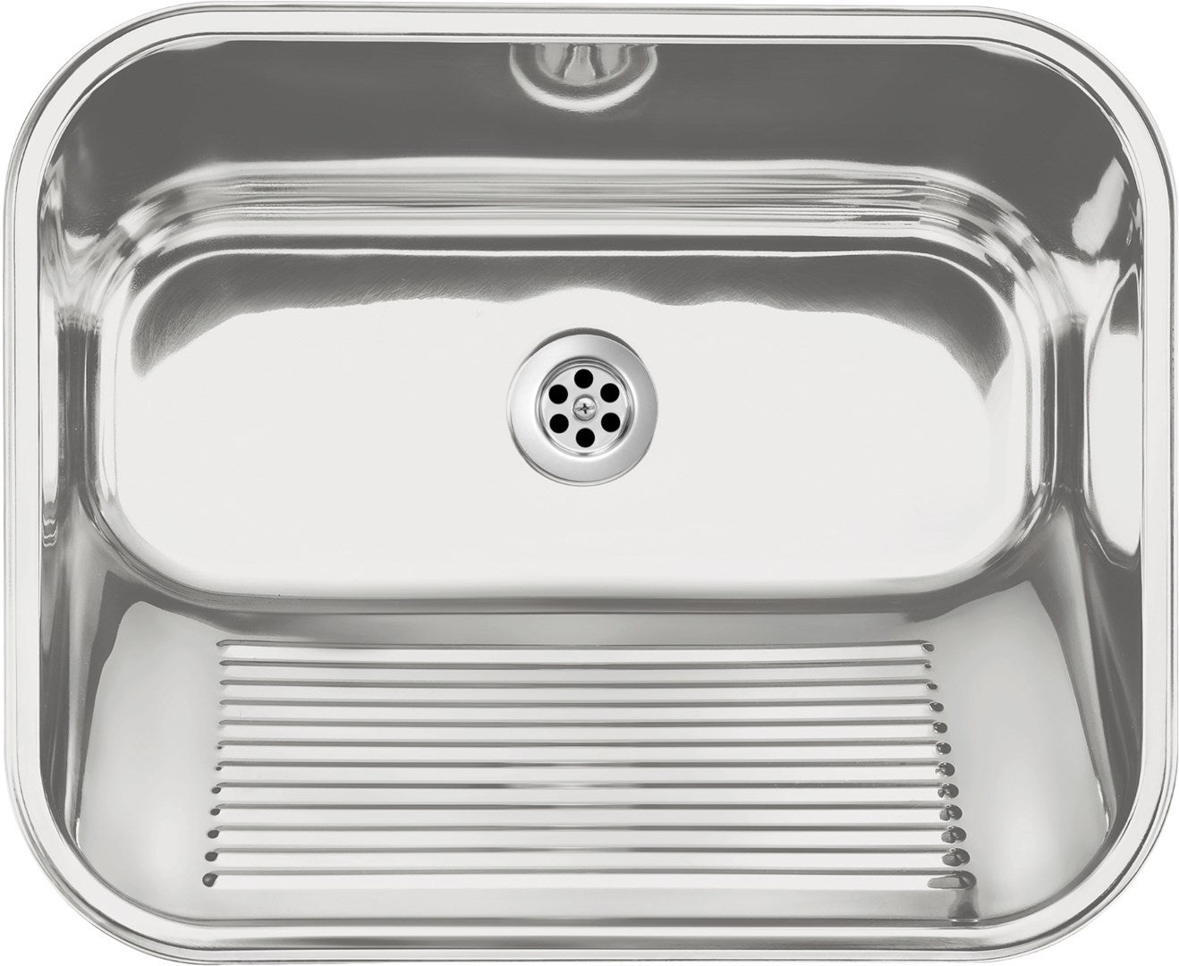 1-bowl utility sink - recessed or wall-mounted