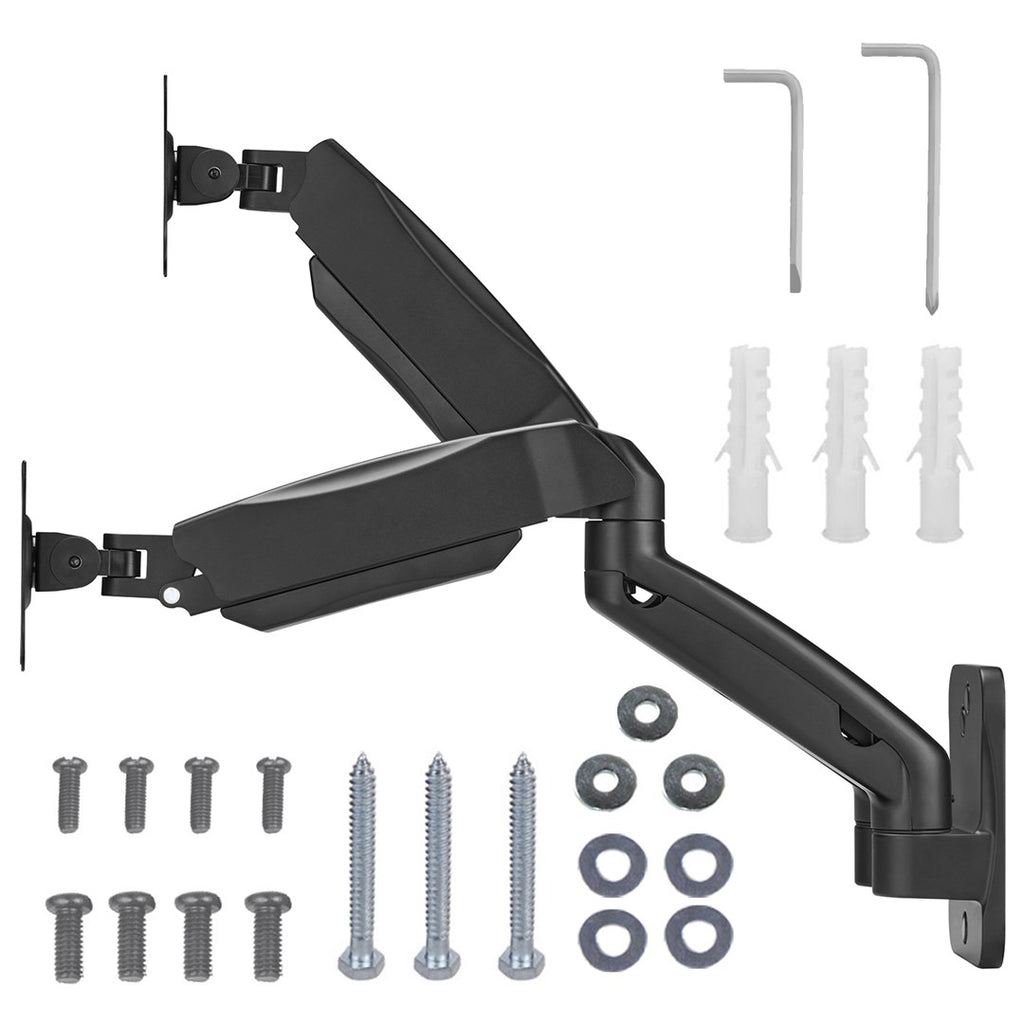 Maclean Wall Mount for Dual Monitors 17-32'' 9 kg Max MC-988