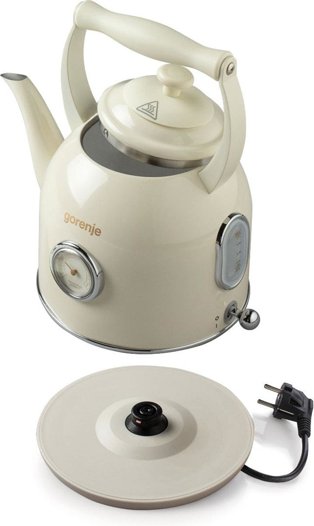 Gorenje Electric Kettle 1.7 L 2000 W Cream K17CLIN