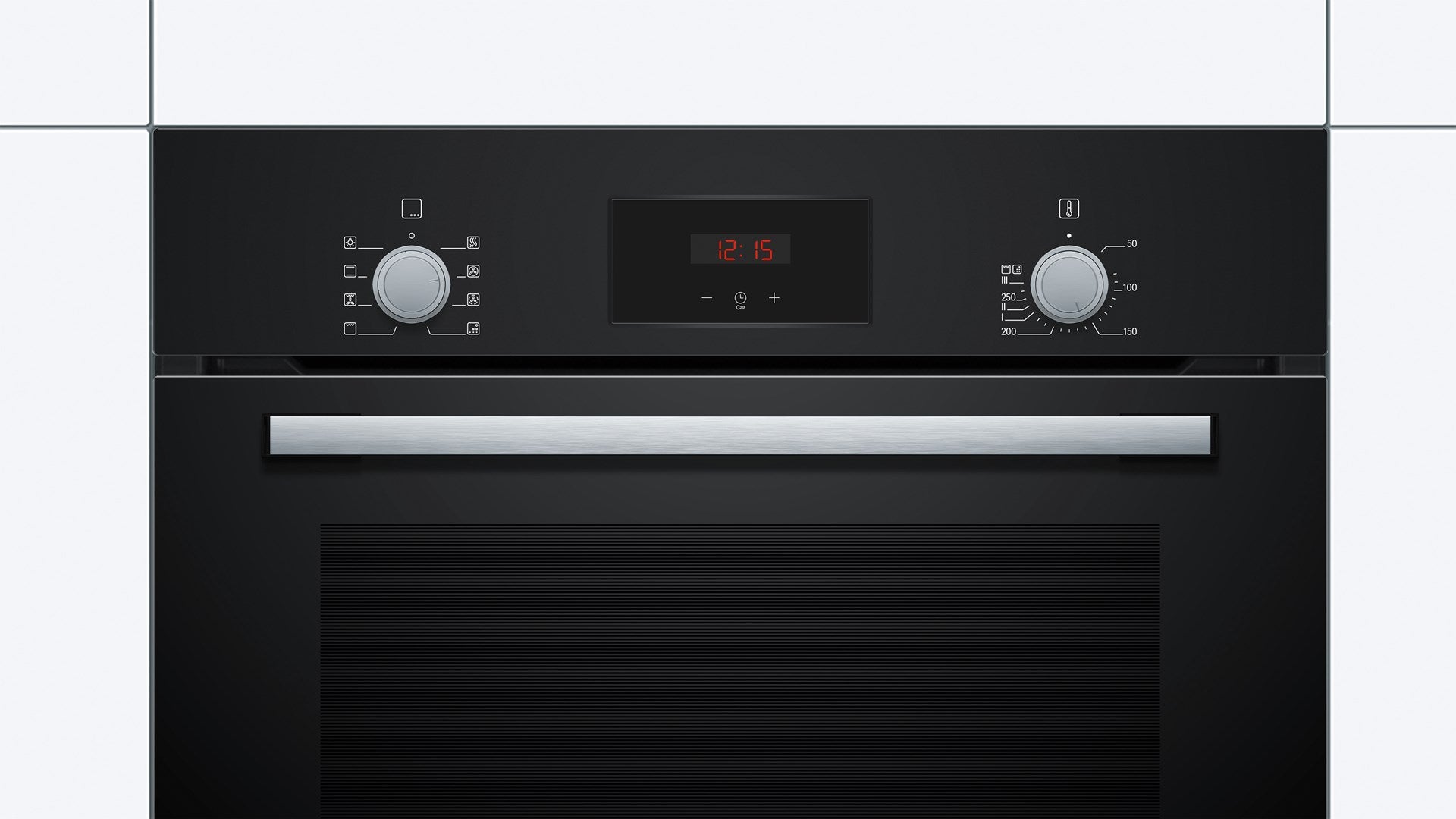Bosch Serie 2 HBF153BB0 Oven 66 L 3300 W - Black