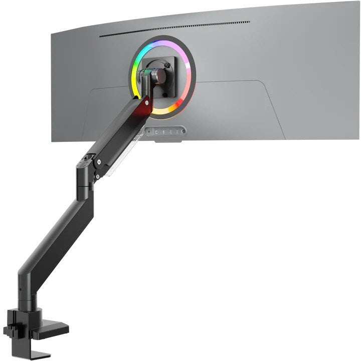 ONKRON G130-B Swivel and Tilt Desk Mount for 17'-57' Monitors Max. 27 kg Black