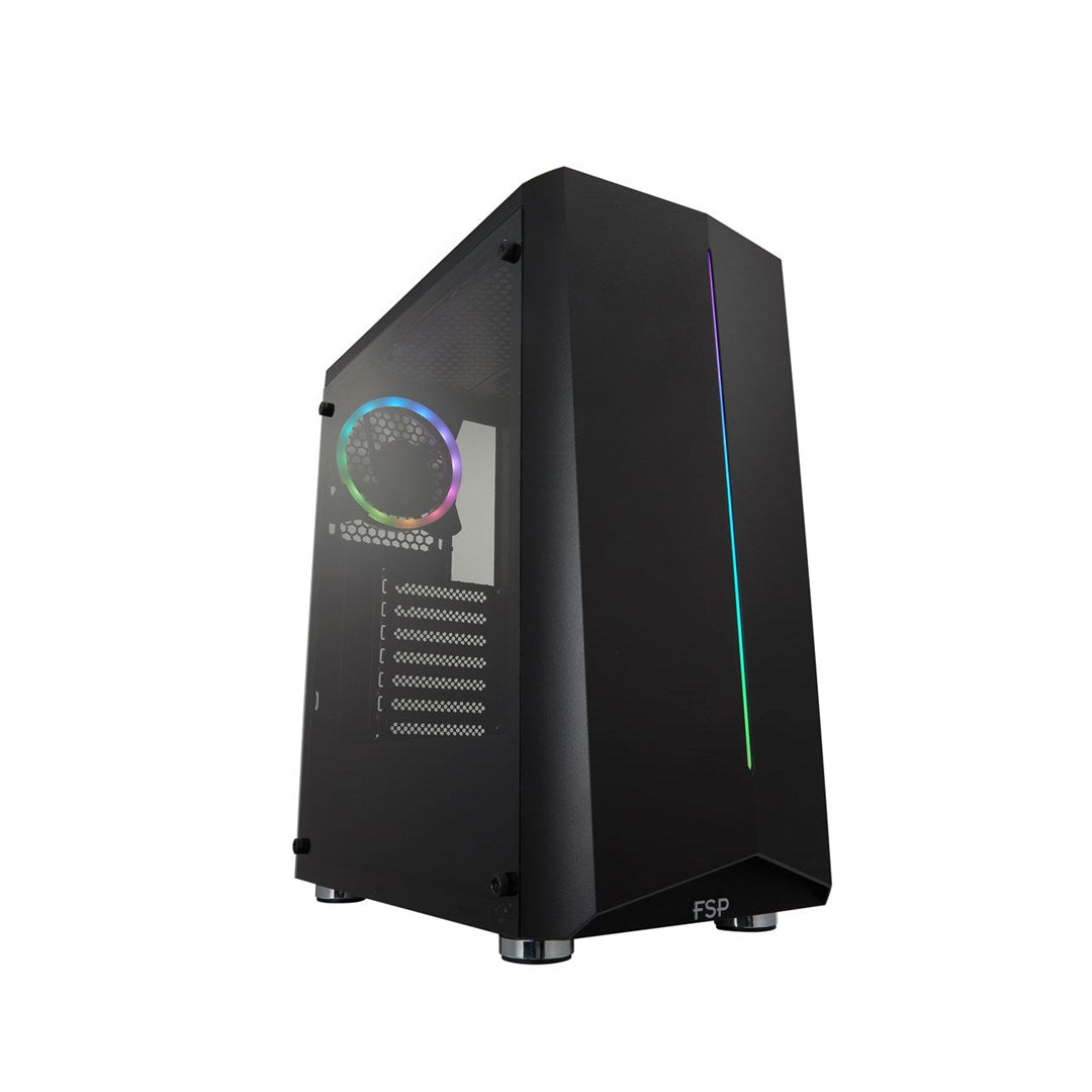 Fortron PC Case CMT151 Midi Tower Black ATX Micro ATX POC0000110