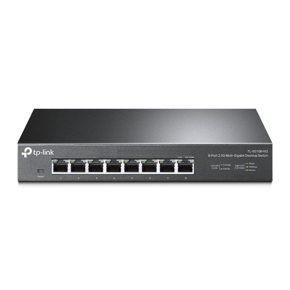 TP-LINK SG108-M2 8-Port 2.5 G Desktop Switch