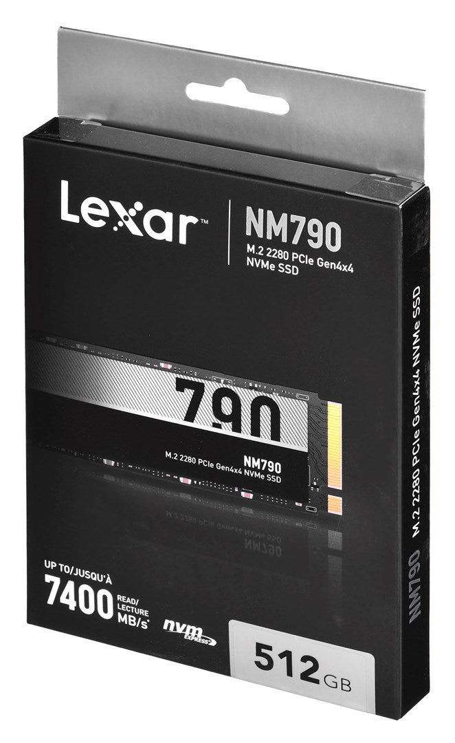 SSD Lexar 512GB NM790 M.2 2280 NVMe PCIe intern (LNM790X512G-RNNNG)