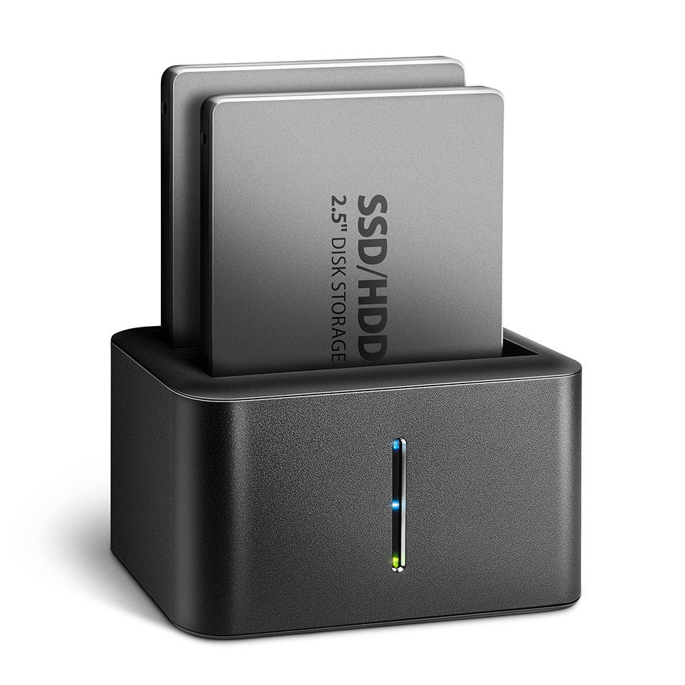 AXAGON ADSA-D25 SuperSpeed USB DUAL 2.5" SSD/HDD Mini Dock | Model ZUWE-513
