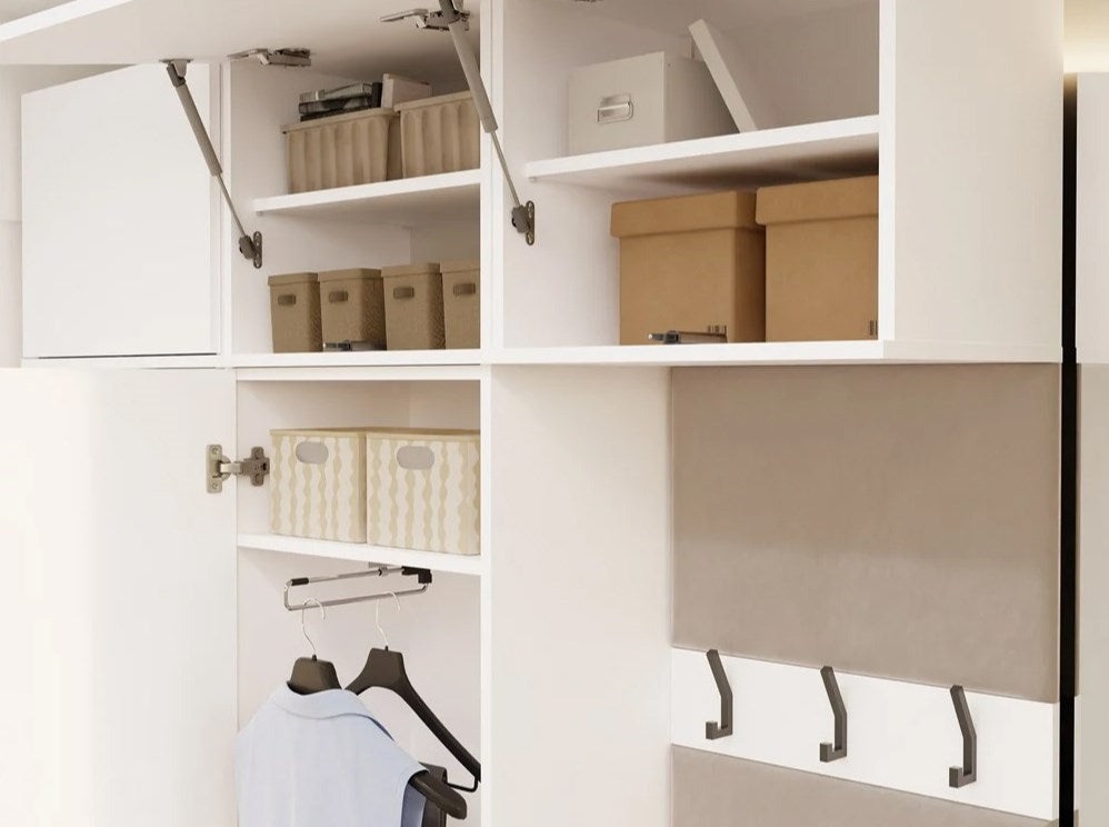 HAGA White Wardrobe