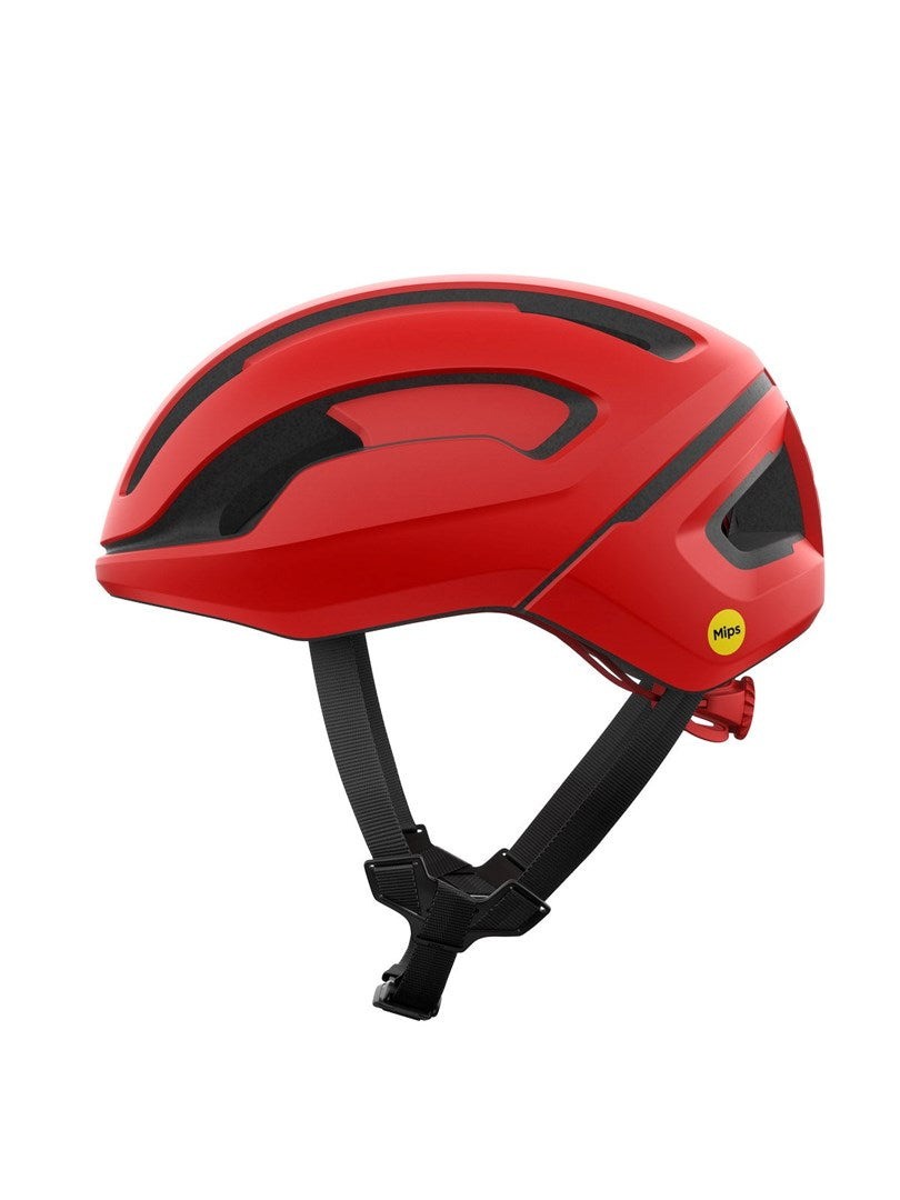 POC PC108751126MED1 Helmet for Mountain Biking, White and Fluorescent Orange, Size M 54-59 cm
