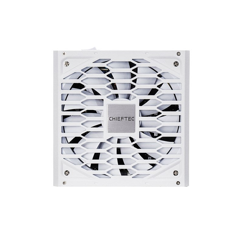 Chieftec Vega M White 1x 12 Pin High Power GPU 4x PCIe Cable Management 850 - 80 PLUS Gold PPG-850-CW