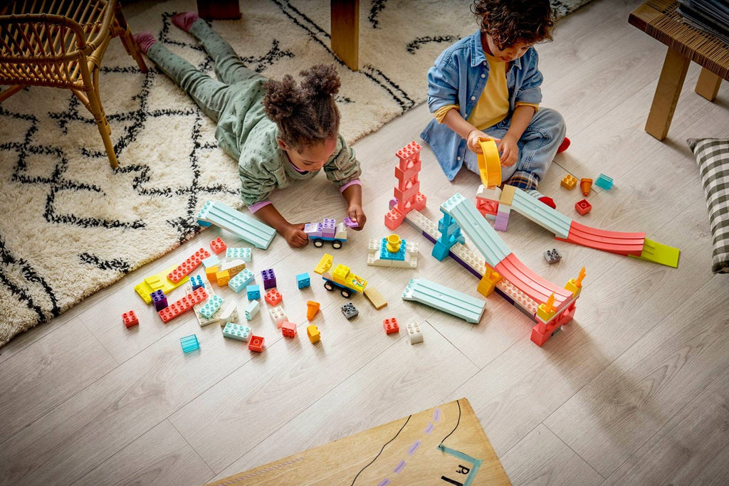 LEGO DUPLO 3 in 1 Creative Ramps with Vehicles, 111 Pieces, Ages 3+, Model 10478