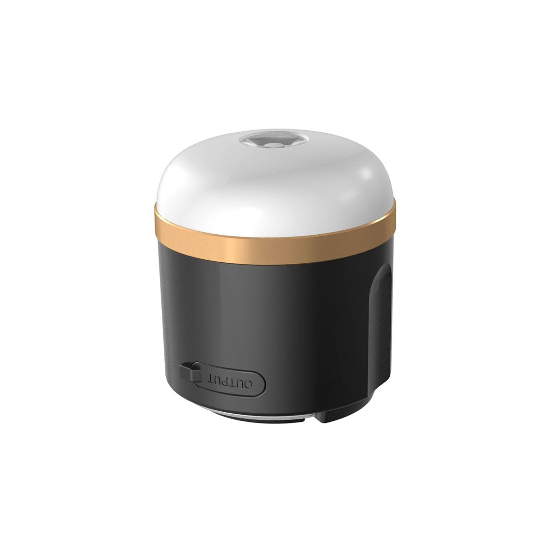 EcoFlow SCLI-B - Camping Lantern - 400 lm - Battery-powered - IP54 - Black, Gold, White