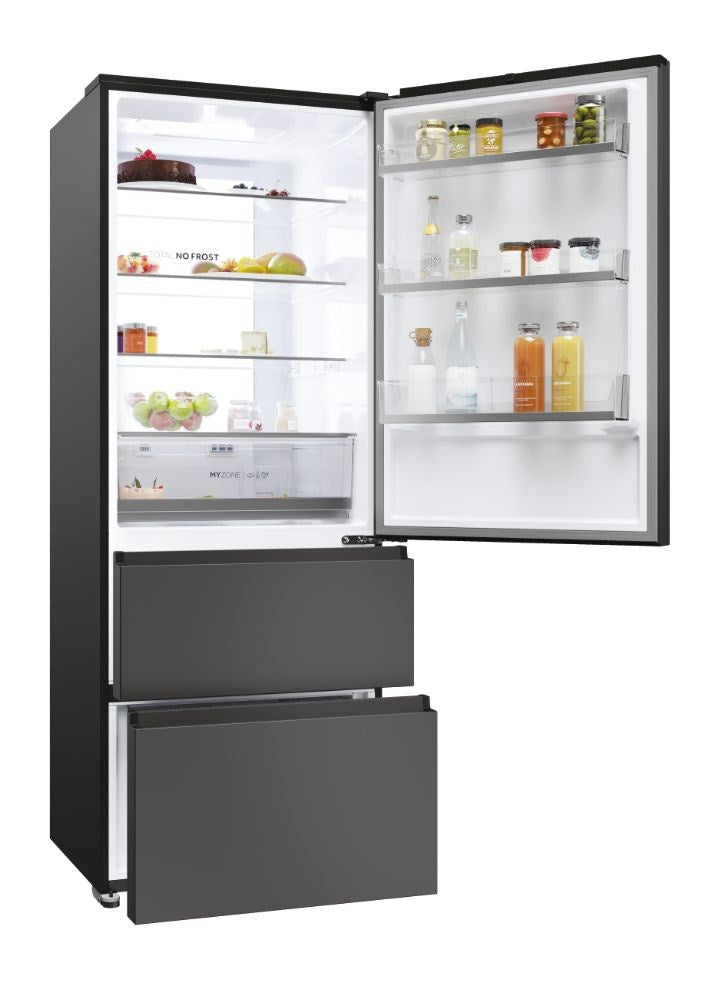 Haier HTR5719ENPT Combi Refrigerator 528 L Black