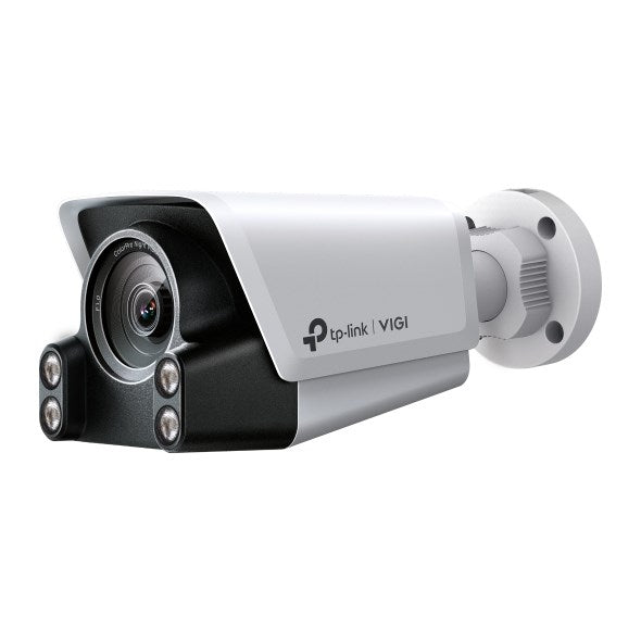 TP-Link VIGI C340S V1 - Netzwerk-Überwachungskamera - Bullet - Farbe (Tag&Nacht) - 4 MP - 2688 x 1520 - M16-Anschluss - feste Brennweite - Audio - LAN 10/100 - H.265+, H.265, H.264+, H.264 - Gleichstrom 12 V / PoE (VIGI C340S(4mm))