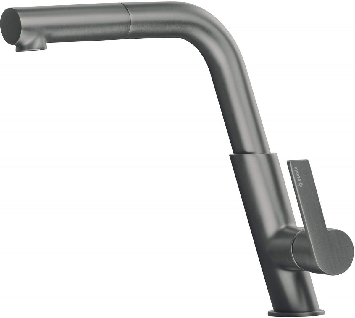 Deante Kitchen Faucet Silia Titanium Pull-Out Spout Standing BQSD73M