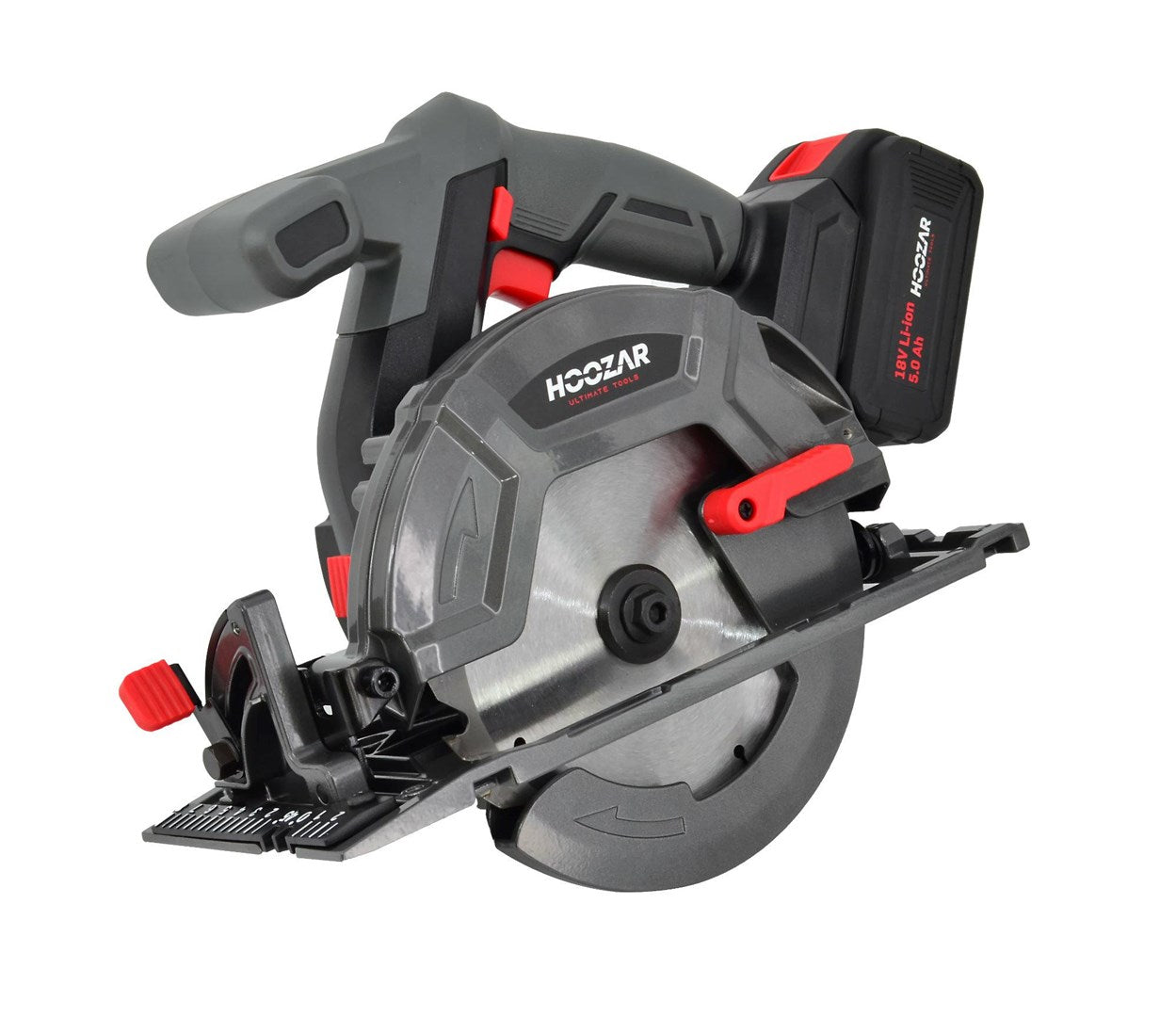 HOOZAR CIRCULAR SAW 165 mm 18V 1x5.0Ah CS165BL-T1