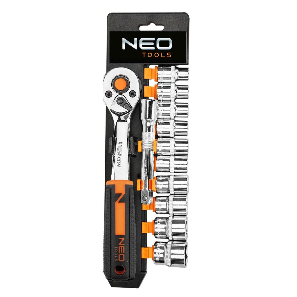 NEO TOOLS Socket Set 3/8 Inch 1070 g 10-020