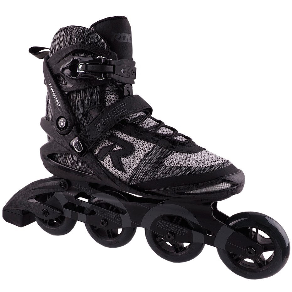Roces Thread Roller Skates Grey-Black 400860 00002 44 | Model: 125389_44