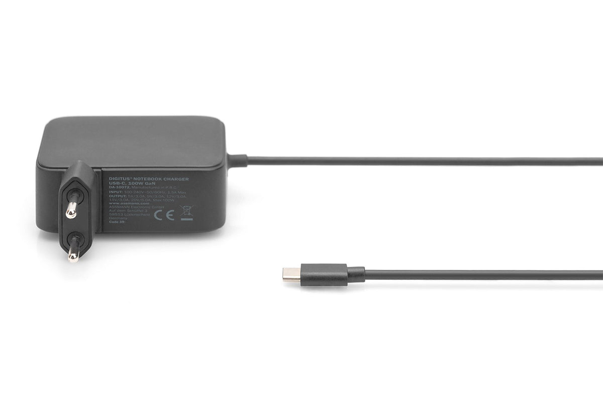 DIGITUS Indoor Charger 100W GaN for MacBook & Lenovo DA-10072