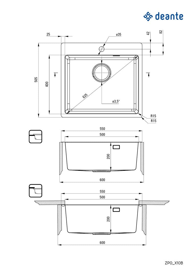 1-bowl steel sink