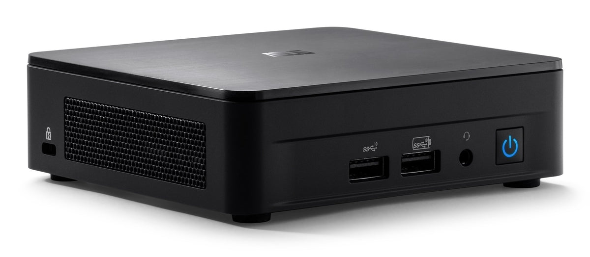 ASUS NUC 12 Pro Kit RNUC12WSKI700002I - Barebone Mini-PC - Core i7 1260P - RAM 0GB - Black 1GbE 5GbE 11a/b/g/n/ac/ax 90AR00D1-M00090