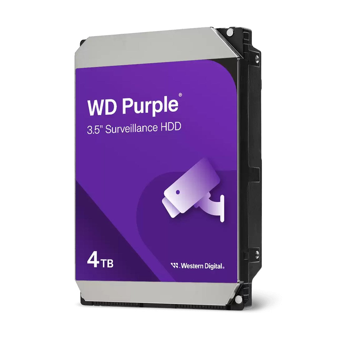 WD Purple Surveillance Hard Drive - 4 TB - Internal - 3.5" - WD44PURZ