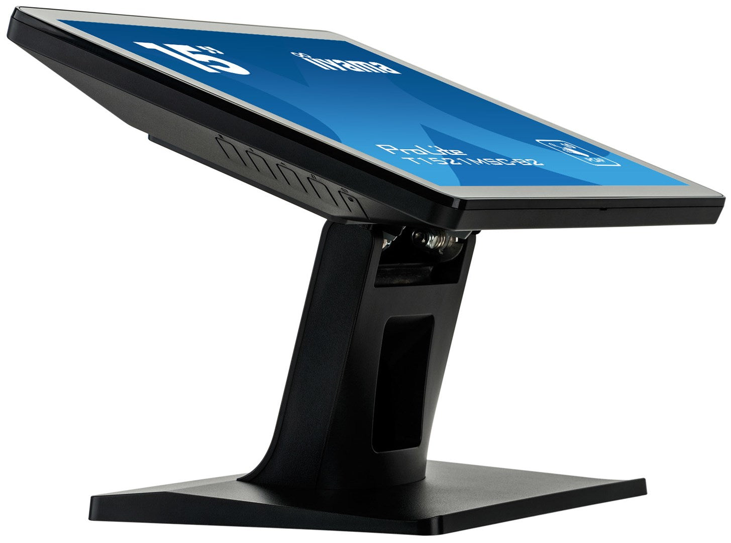 iiyama ProLite T1521MSC-B2 - LED-Monitor - 38 cm (15") - Touchscreen - 1024 x 768 - TN - 370 cd/m² - 800:1 - 8 ms - HDMI, VGA - Lautsprecher - mattblack [Energieklasse E] (T1521MSC-B2)