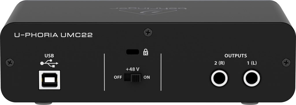 Behringer UMC22 USB Audio Interface Concert/Pre-amp
