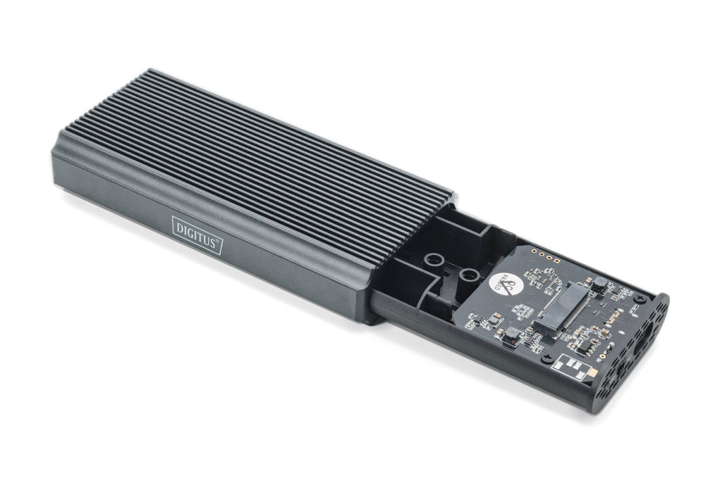 DIGITUS - M.2 NVMe SSD Enclosure - USB4 - 40 Gbps - Tool-Free - Aluminum 430C DA-71158