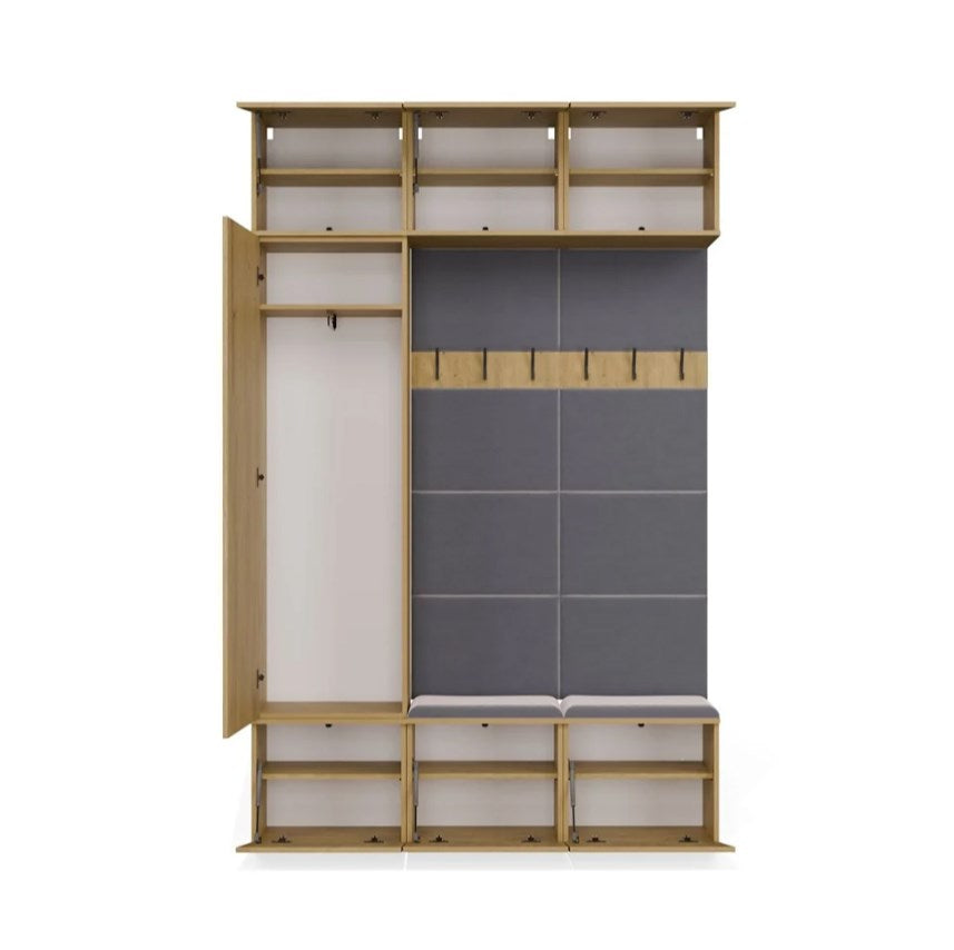 HAGA III 1SZ2W Wardrobe – Artisan Oak