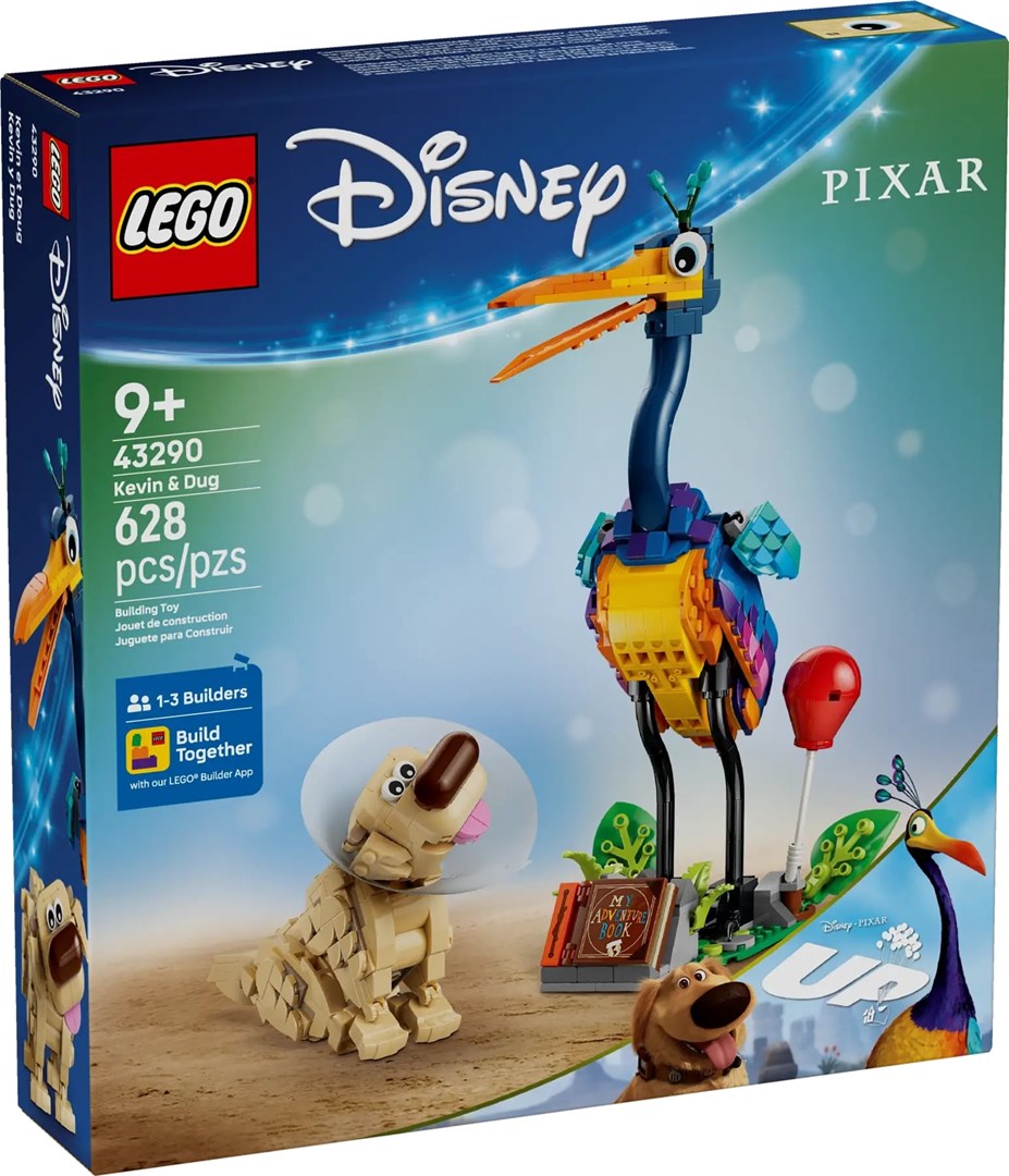 LEGO DISNEY Kevin & Dug Building Set 43290 - 628 Pieces