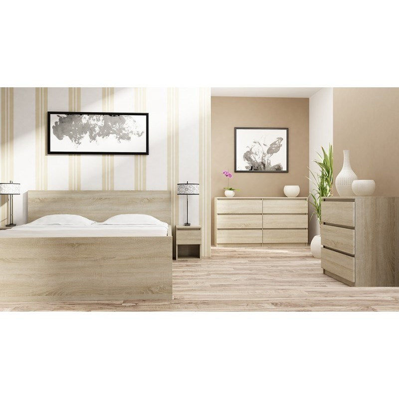 MALWA Chest of Drawers M3 70 Sonoma Oak