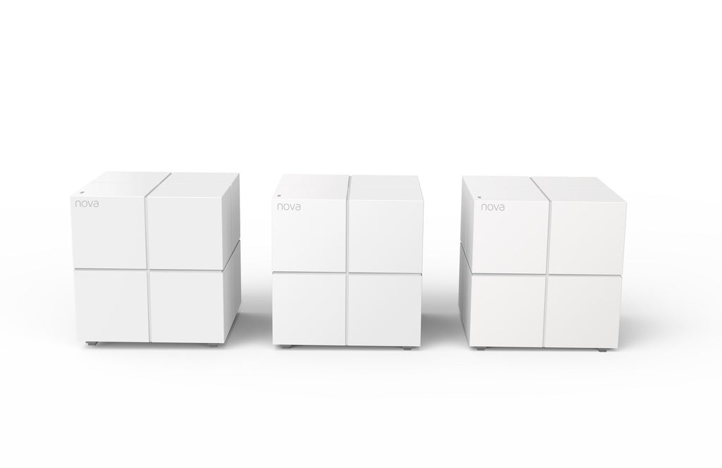 Tenda Nova MW3 Whole Home Wi-Fi Kit (3-Pack) - AC1200, 300m² Coverage, Easy Setup