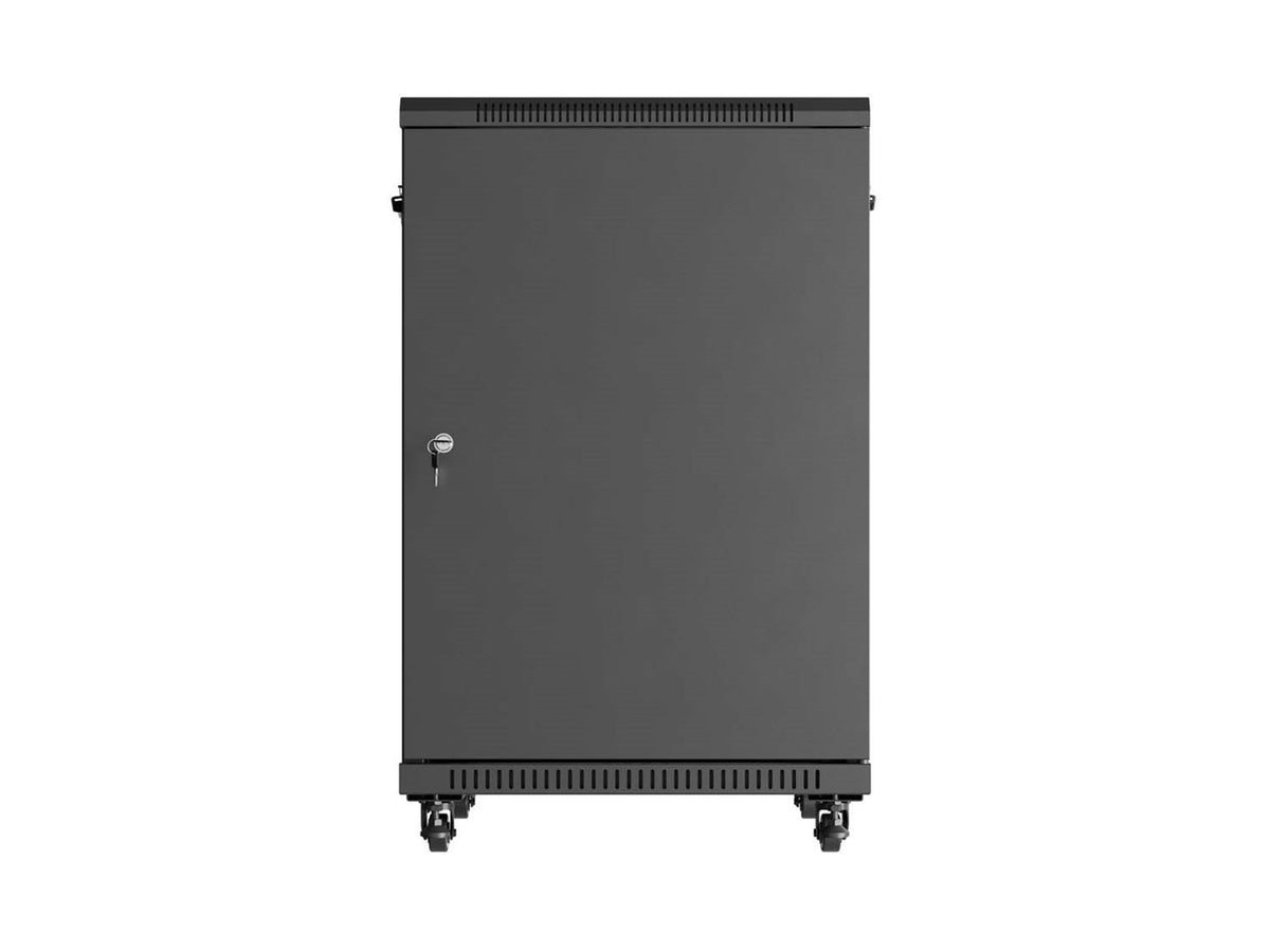 Lanberg Floor Standing Rack Cabinet 18U 800 kg Black FF01-6818-12B