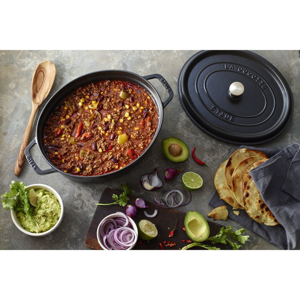Staub Cocotte Cast Iron 5.4 L Black 31 cm
