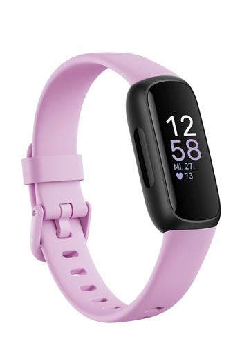 Fitbit Inspire 3 - Activity Tracker - Black - Wrist size: up to 221 mm - Bluetooth (FB424BKLV)