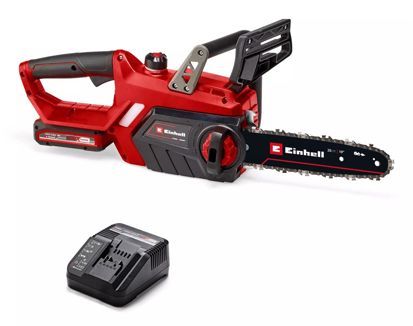 Einhell GE-LC 18/25-1 Li Cordless Chainsaw 18V Black Red