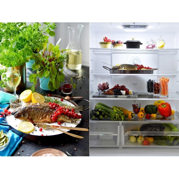 Sam Cook Multi Door Fridge-Freezer 472 L Black